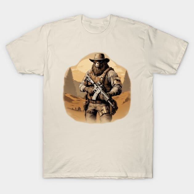 Tactical Operator Bigfoot T-Shirt by Squatch